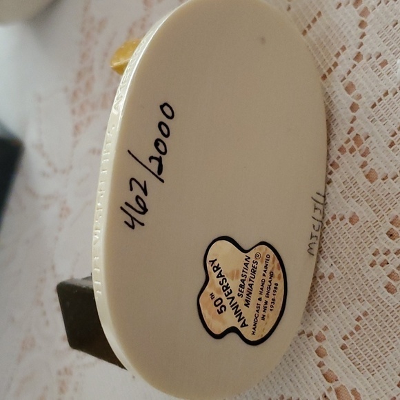 Vintage Collectible Sebastian Miniature Televison Hits America Hudson 4559 - Picture 4 of 8